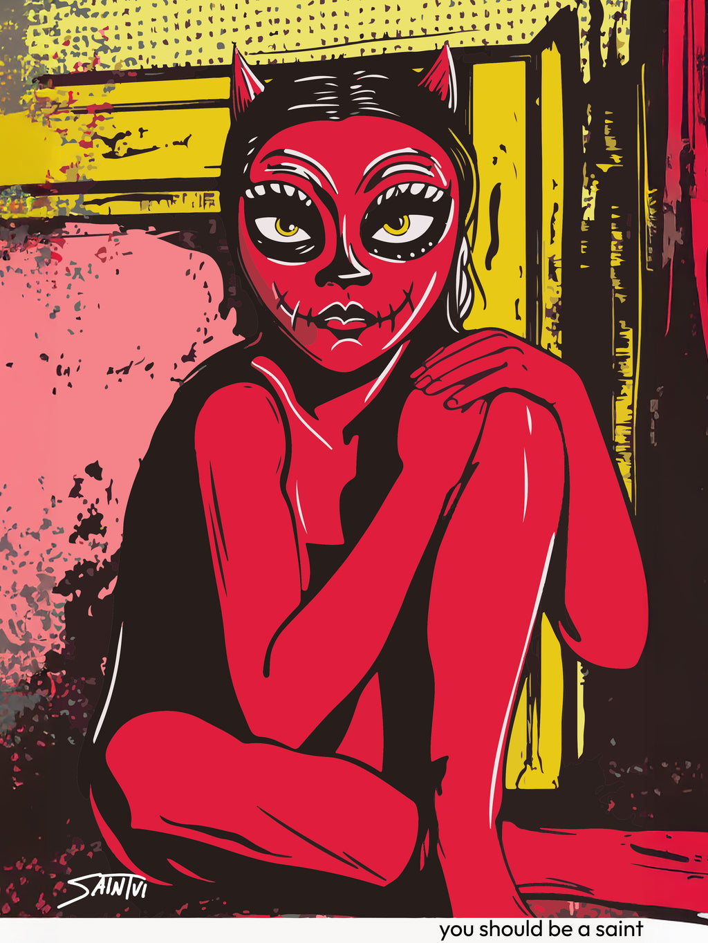 Everyone Needs Therapy Print - You Should Be a Saint