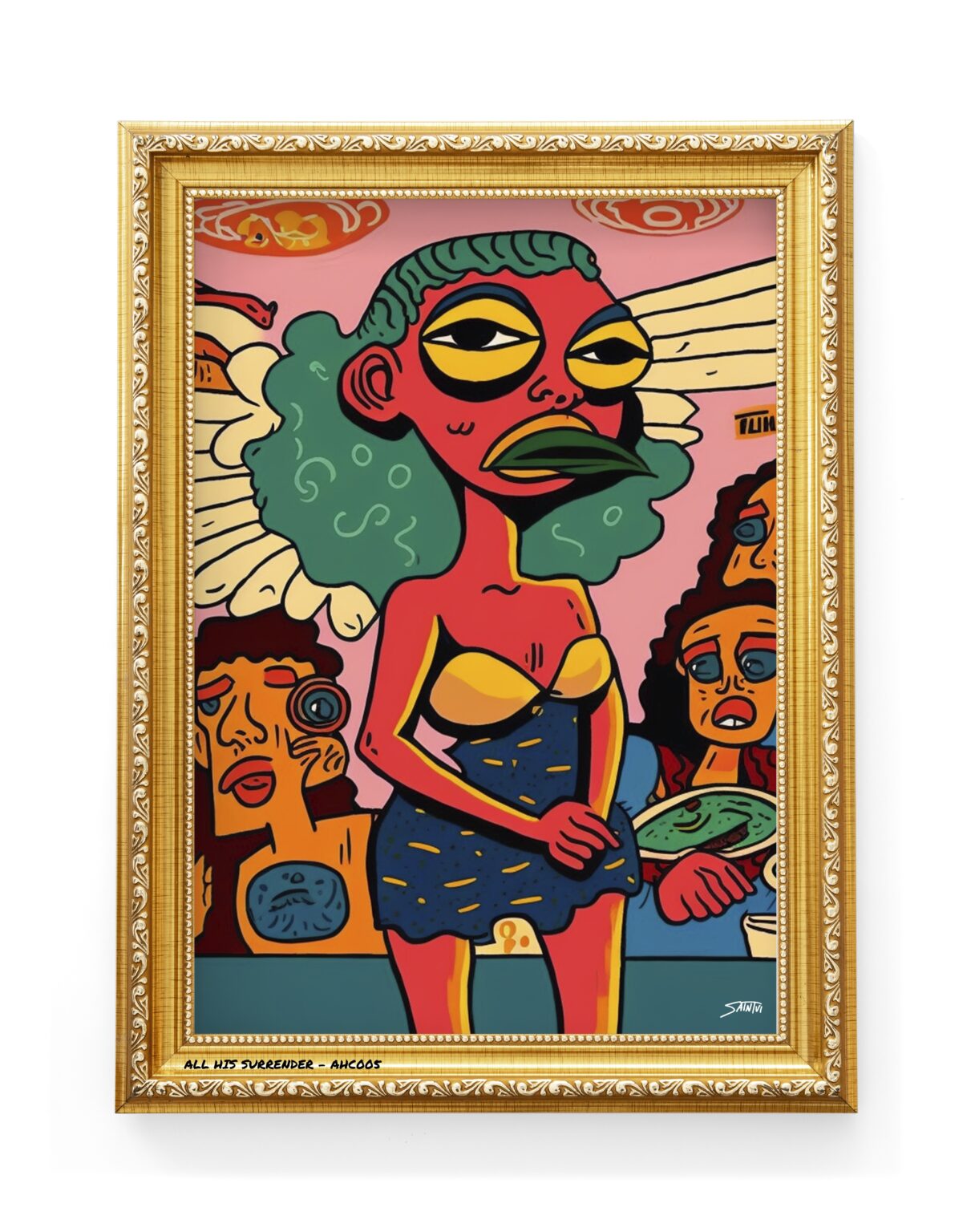 35″ x 50″ All His Surrender